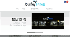 Desktop Screenshot of journeyfitness.com